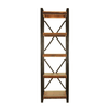Shoreditch Large Five Shelf Open Bookcase - The Orchard Home and Gifts